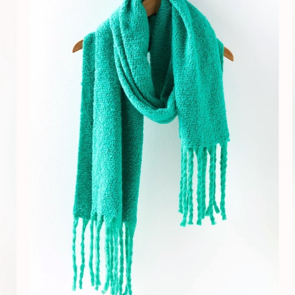 Free People Shetland Recycled Blend Wool Scarf NWOT